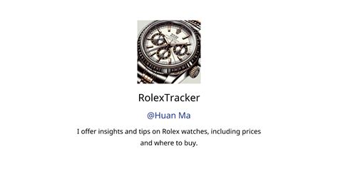 free rolex tracker|Rolex watch id.